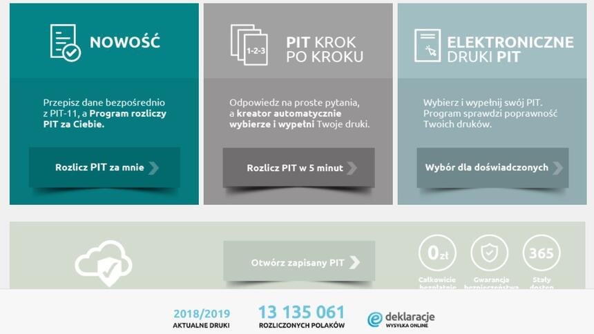 PIT-37 druk za 2018 – najpopularniejsza deklaracja... 