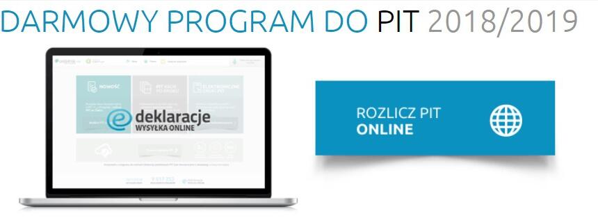 Rozliczenie PIT 2019 Programem PIT Pro lub Online