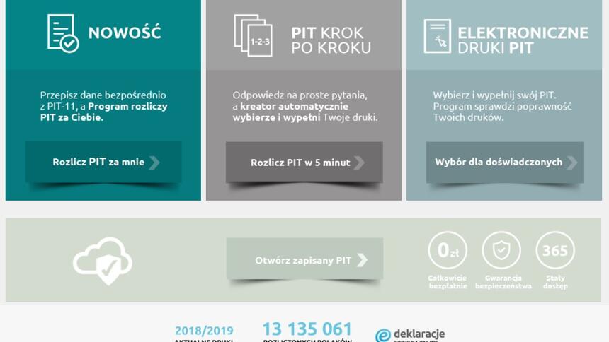 Rozliczenie podatku za 2018 online - dlaczego warto?